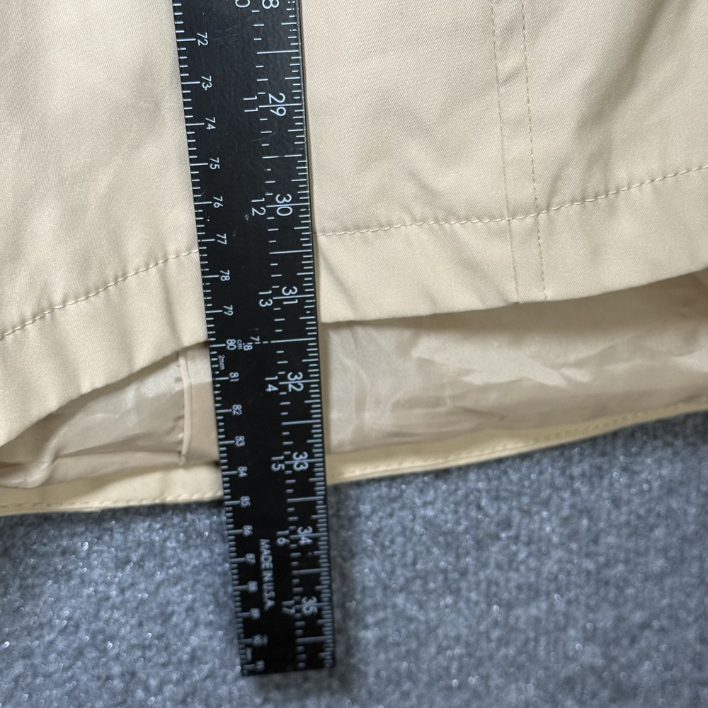 Lands End Jacket Womens Extra Large Hooded Full Zip Beige - Picture 5 of 15
